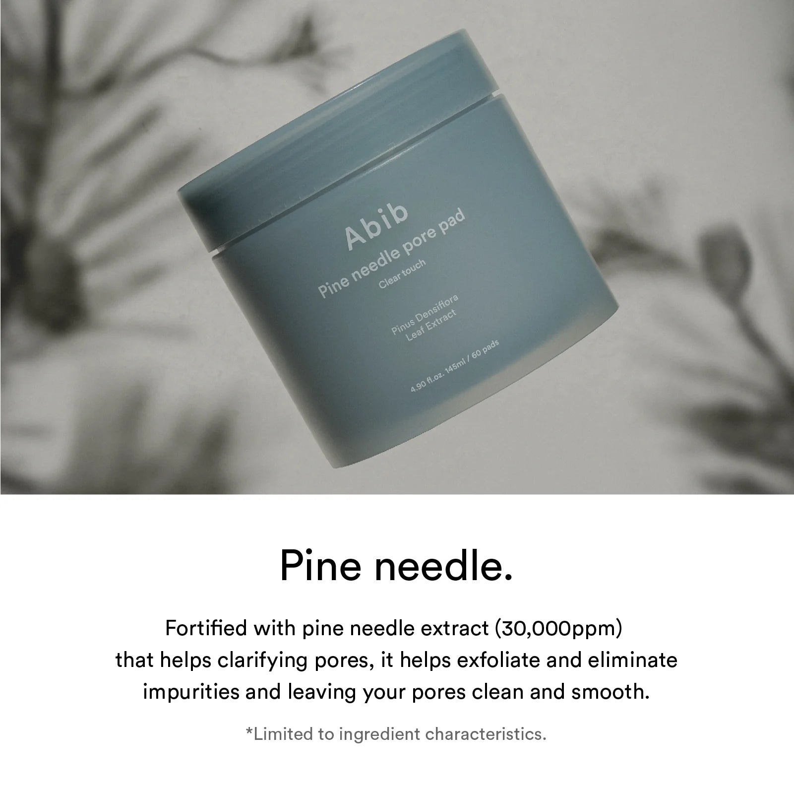 Pine Needle Pore Pad Clear Touch