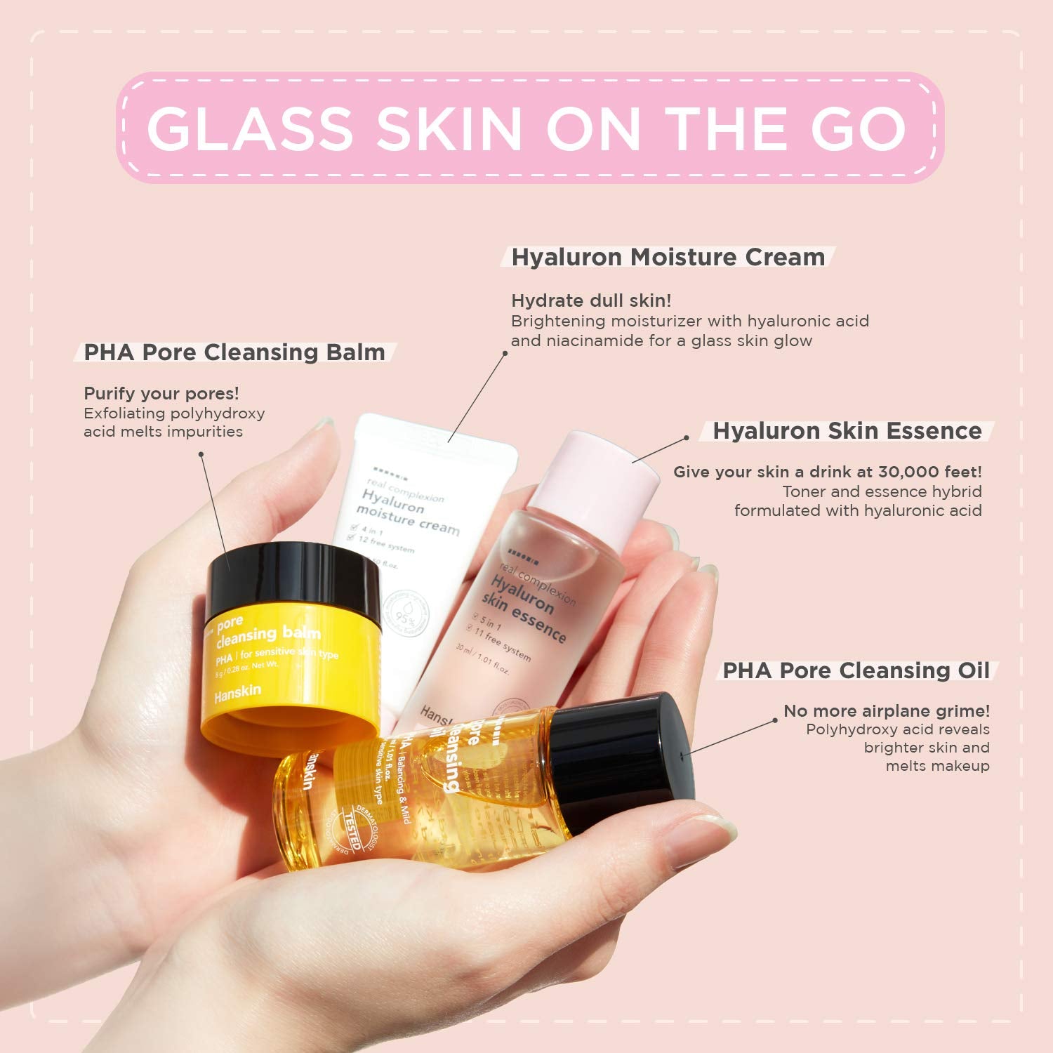 Glass Skin On The Go Set