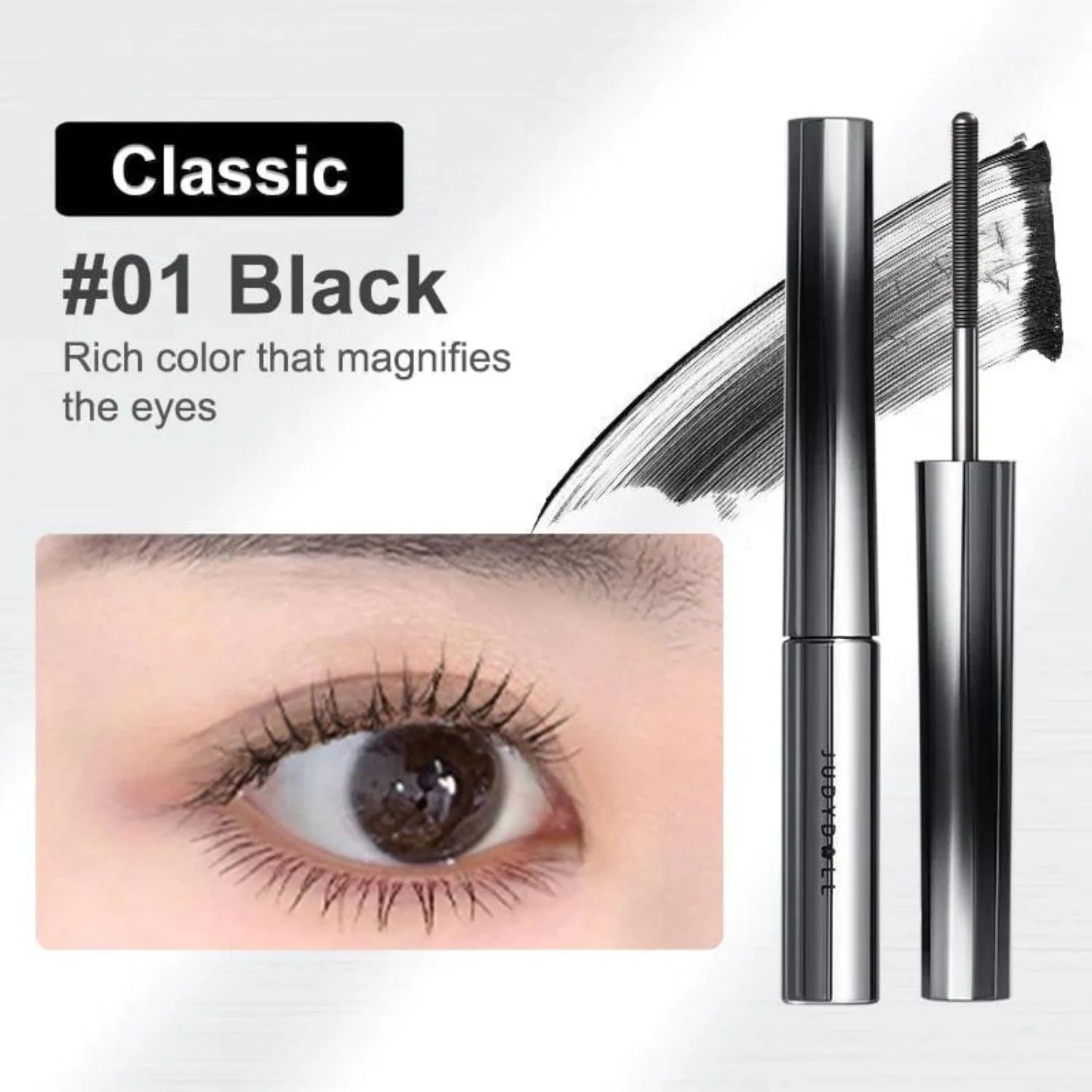 3D Curling Eyelash Iron Mascara Classic #01 Black