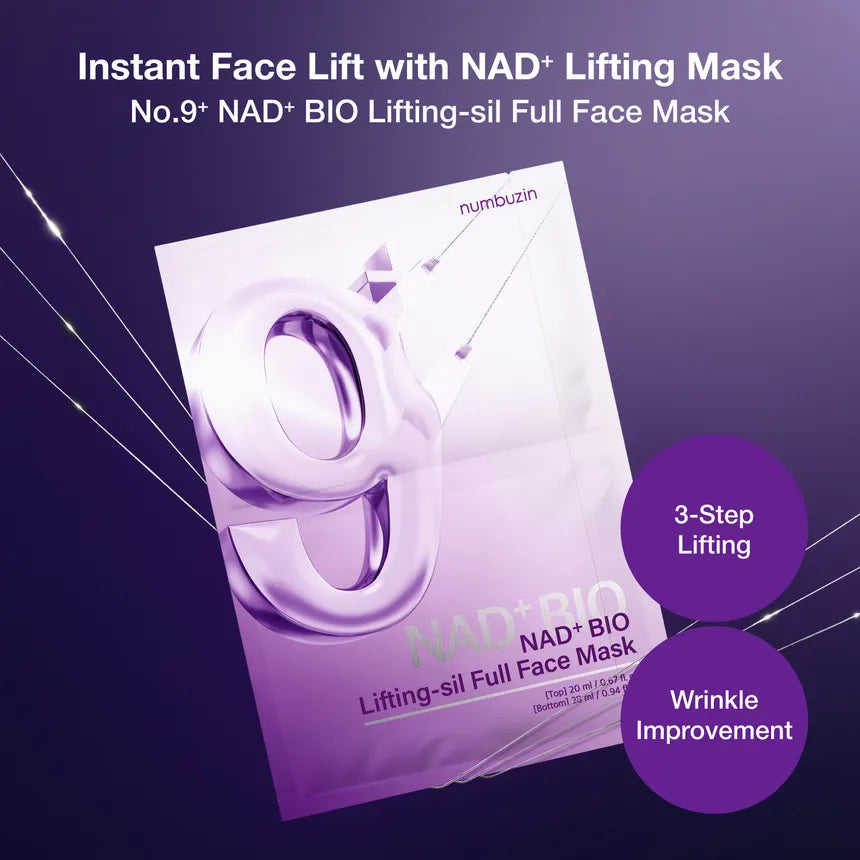 No.9 NAD Bio Lifting Full Cover Facial Mask