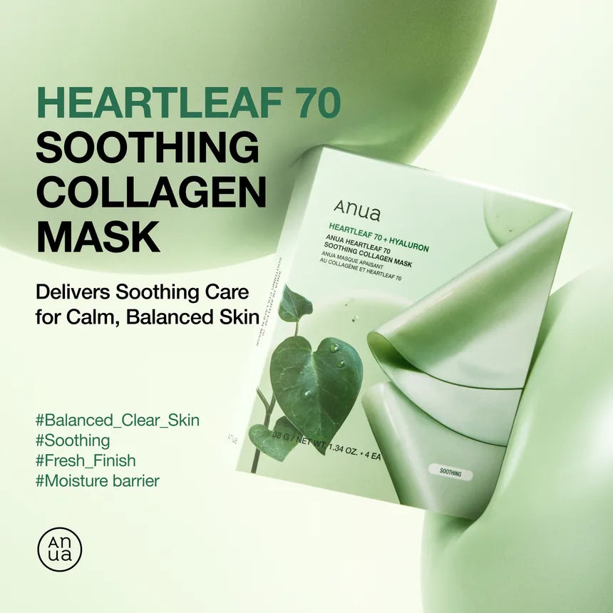 Heartleaf 70 Soothing Collagen Mask