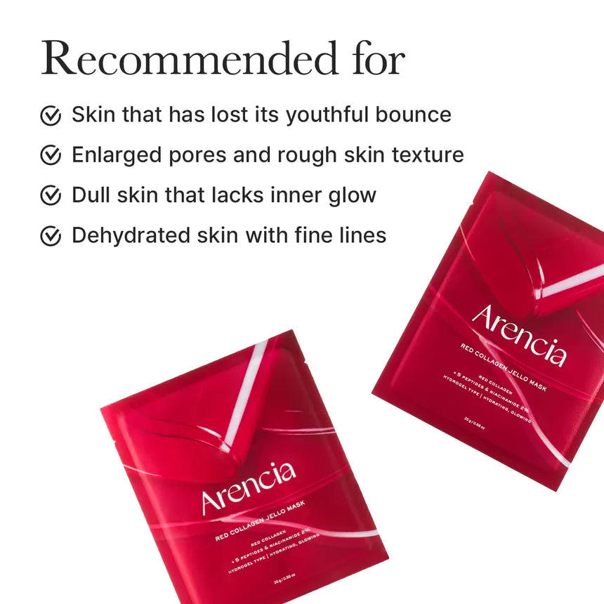 Red Collagen Jello Mask Set