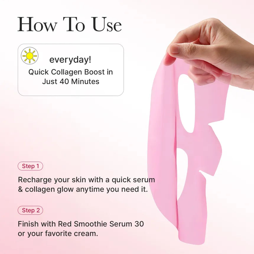 Red Collagen Jello Mask Set