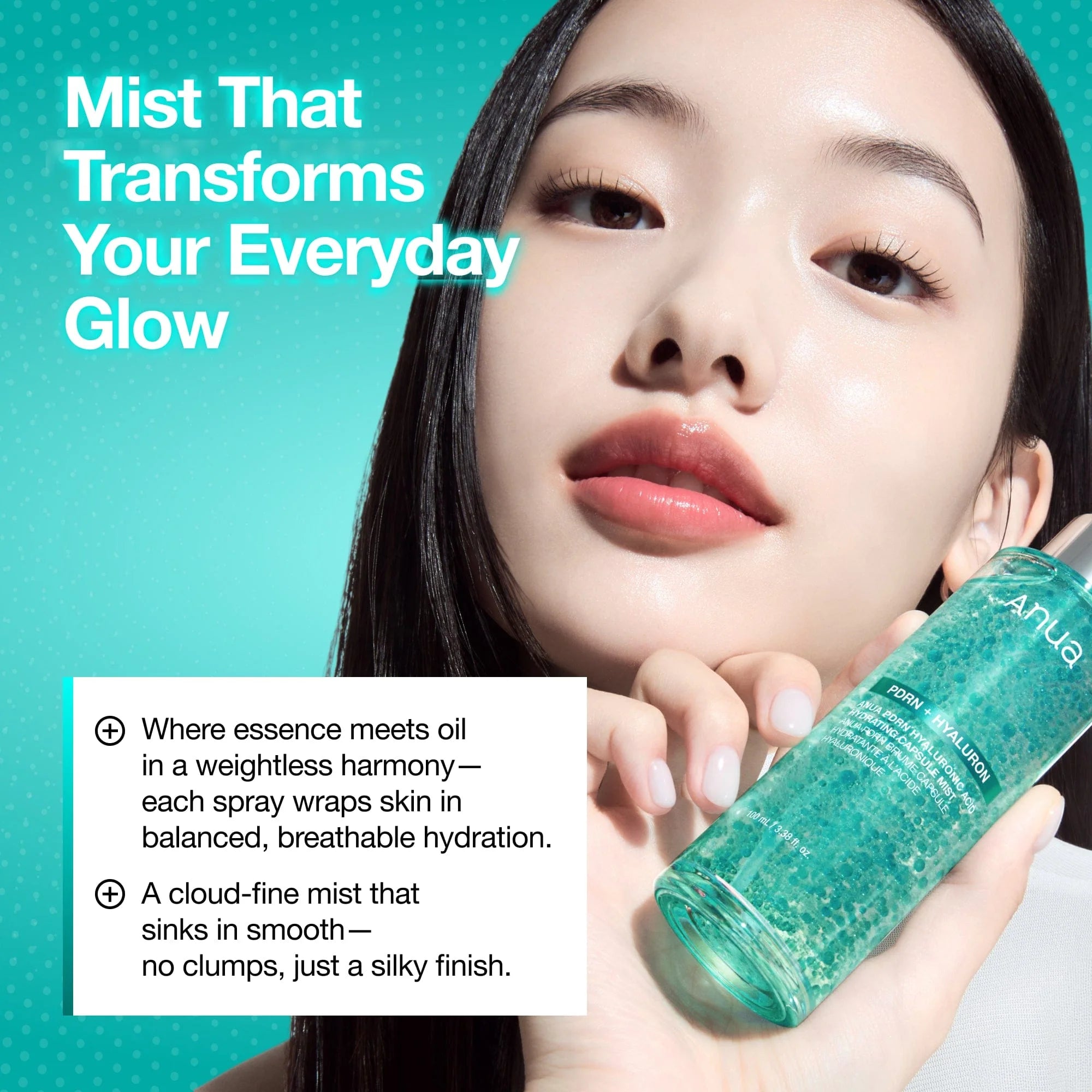 PDRN Hyaluronic Acid Hydrating Capsule Mist