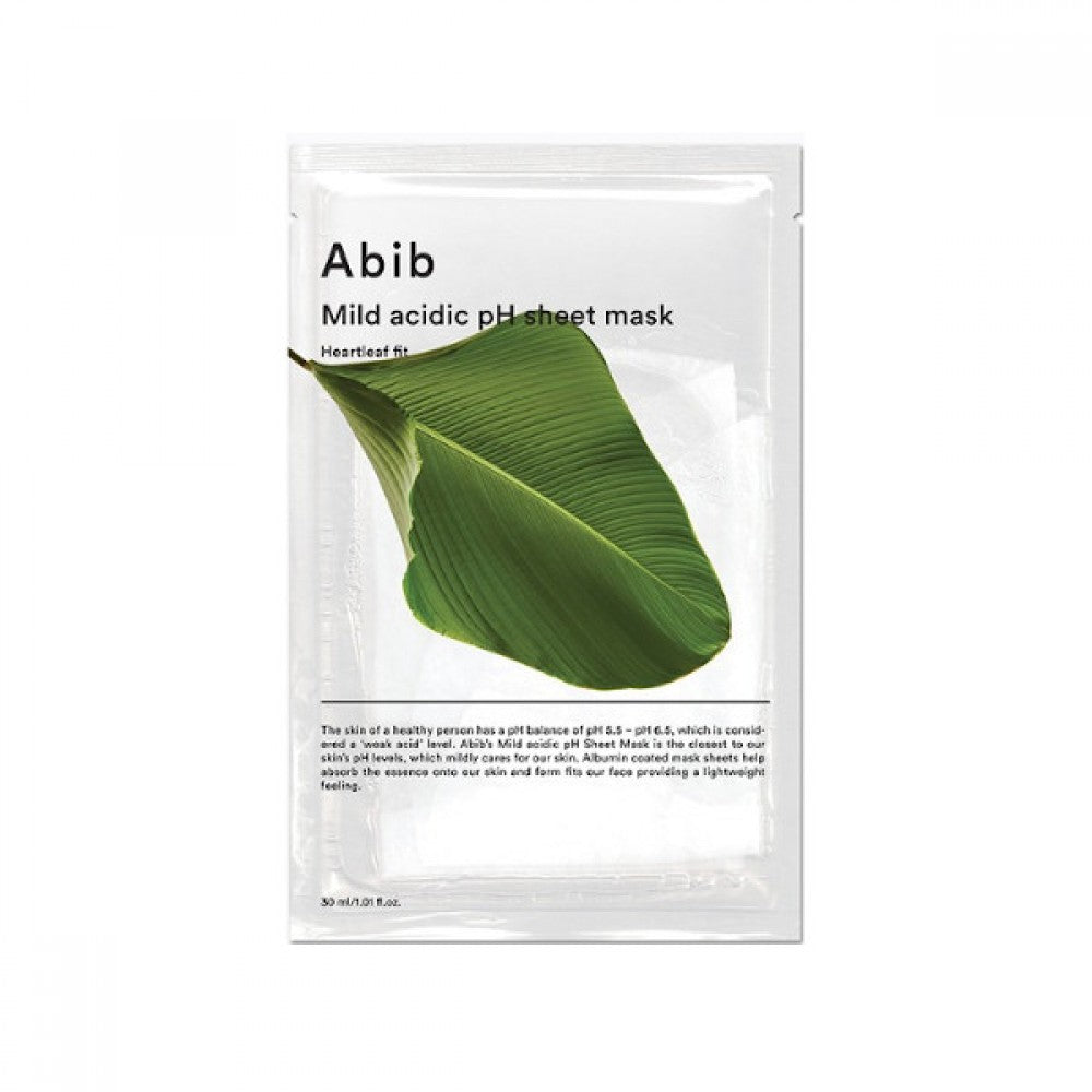 Mild saure pH-Tuchmaske Heartleaf Fit