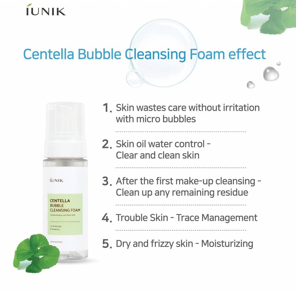 Centella Bubble Cleansing Foam
