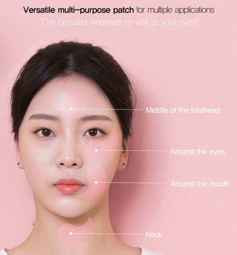 Bulgarian Rose Water Hydrogel Eye Patch
